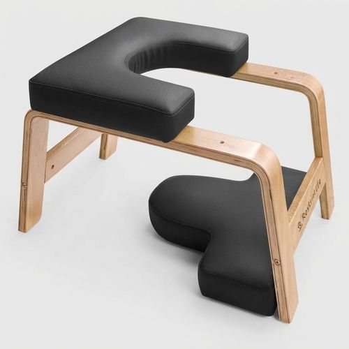 Restrial Life Yoga Headstand Bench in Black